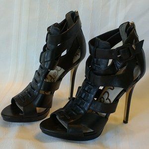 Sam Edelman 6M black 4-1/2" heels